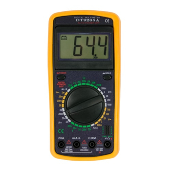 Мультиметр DT 9205A Энергия - Электрика, НВА - Измерительный инструмент - Мультимеры - Магазин электротехнических товаров Проф Ток